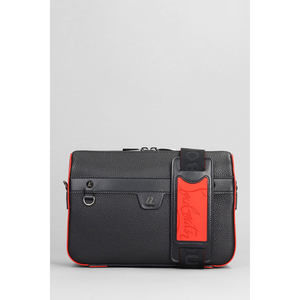 Christian Louboutin Black Ruisbuddy Shoulder Bag Leather